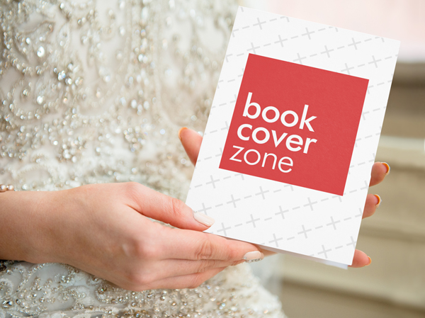 Vertical Wedding Card Mockup