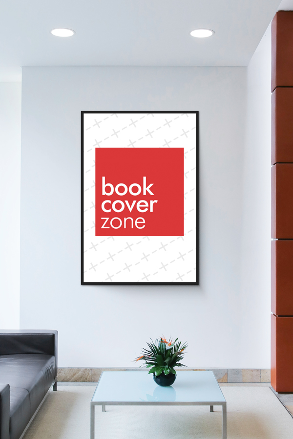 Vertical Portrait Photo Art Frame Mockup