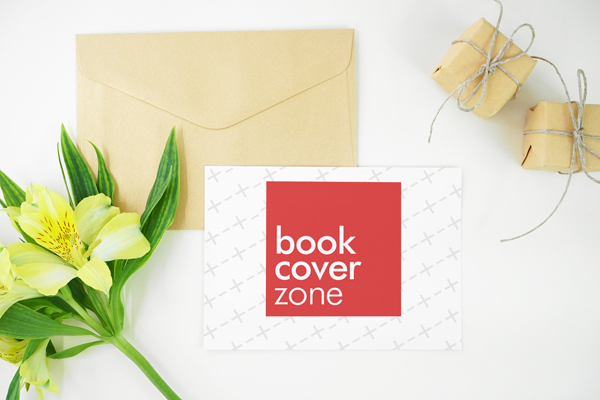 5x7 Postcard Mockup on Table
