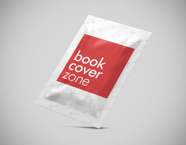 3D Rectangle Sachet Showcase Mockup