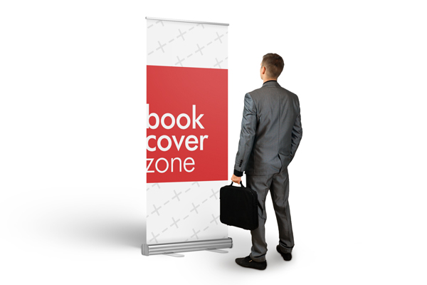 Rollup Banner Stand with Businessman