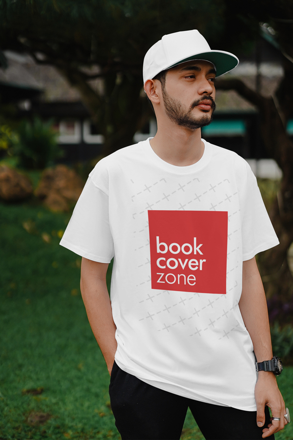 Shirt Mockup Featuring a Young Man