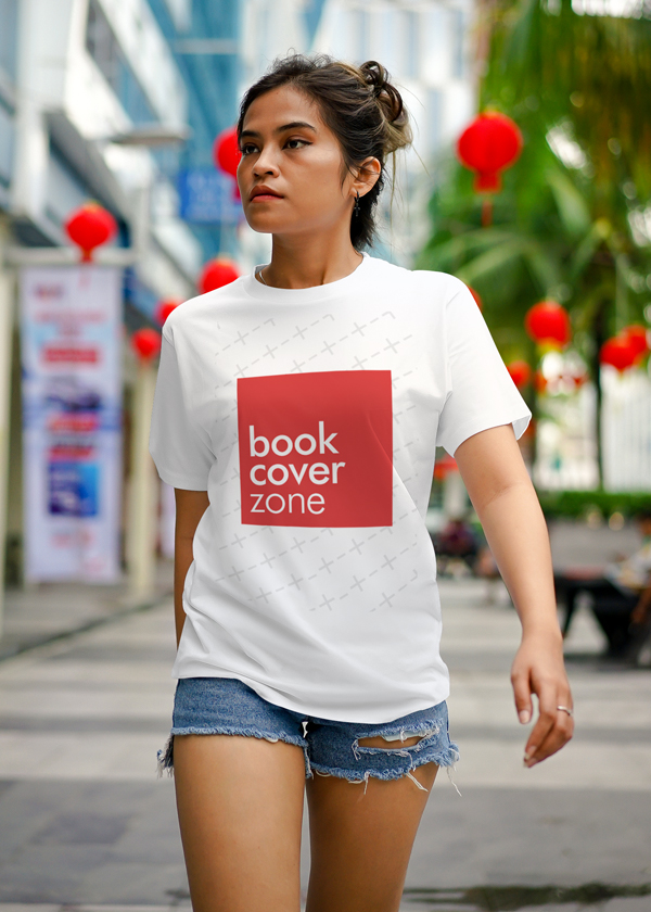 Stylish Shirt Featuring a Woman in the City