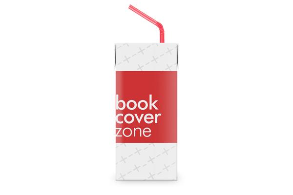 Small Juice Carton Tetra Pack Mockup