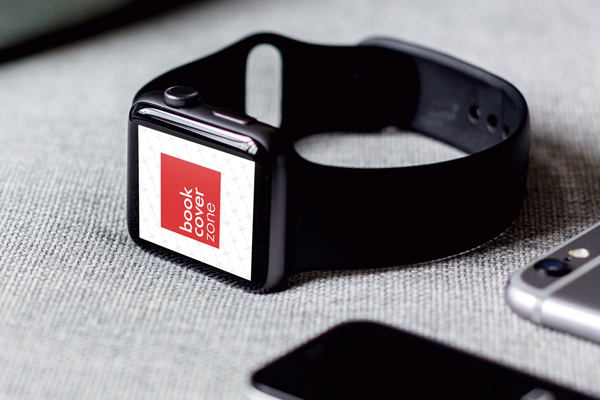 Smartwatch Mockup on Couch