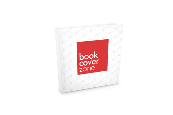 3D Hard Cover Book Mockup