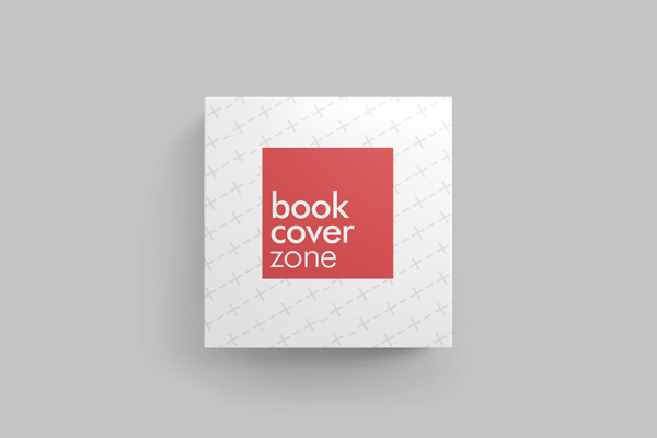Square Box Mockup - Top View
