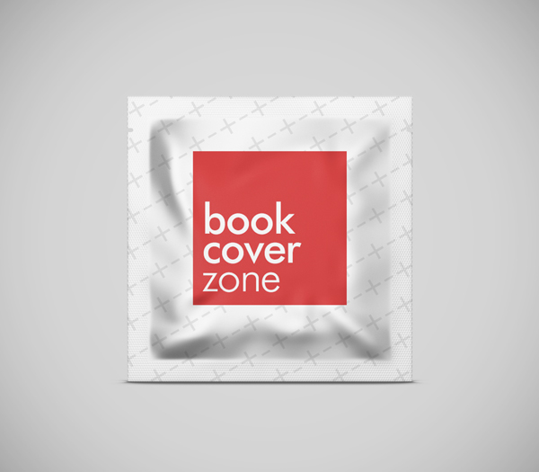 Square Foil Sachet Bag Mockup