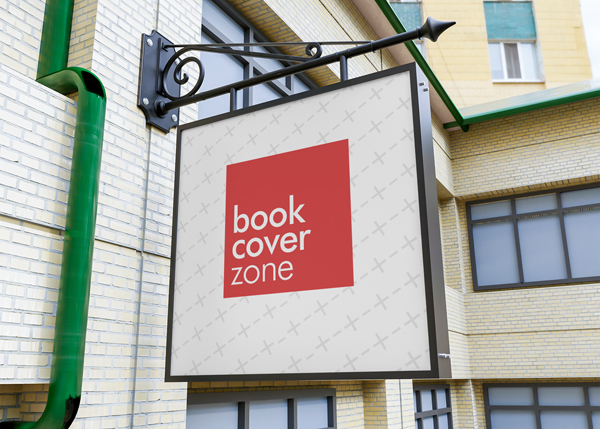 Square Road Sign Mockup