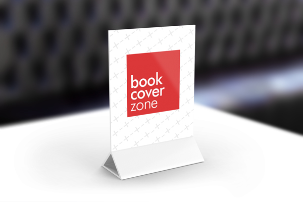 Cafe Restaurant Table Menu Sign Mockup