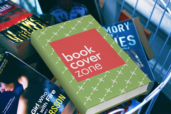 Thick Book Back Cover Mockup