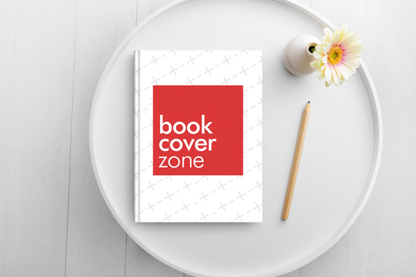 Top View Book Cover Mockup