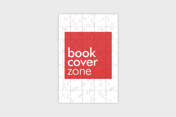 Top View Portrait Rectangle Jigsaw Puzzle Mockup
