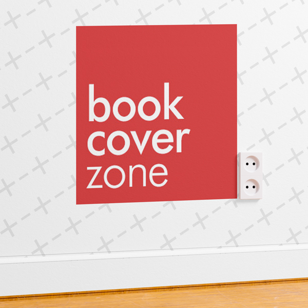 Wall Mockup with Electric Socket and Brown Flooring