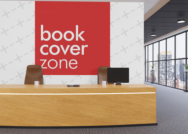 Wall Print Art Mockup with Desk and Chairs