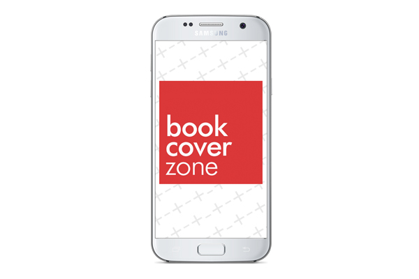 White Samsung Galaxy Smartphone Mockup