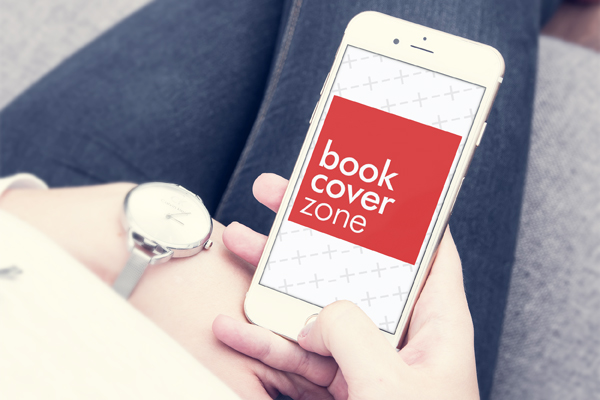 Woman Holding White iPhone Mockup