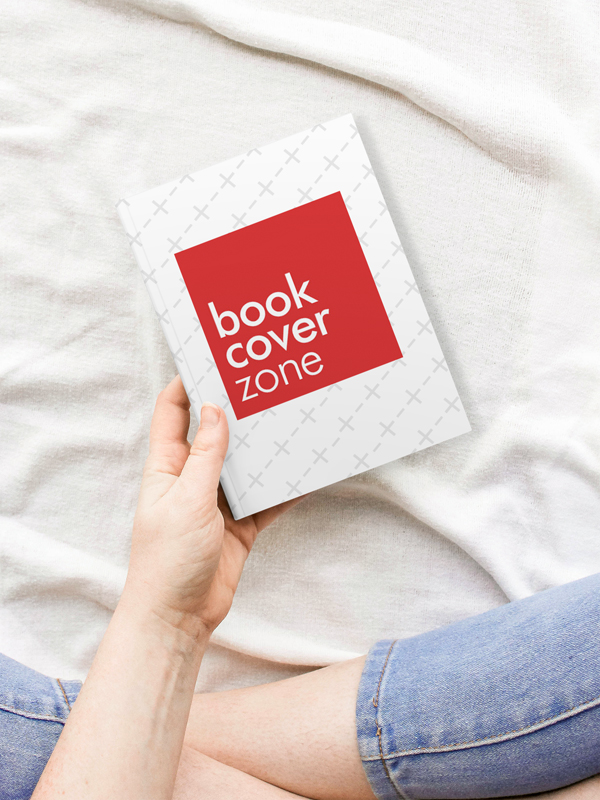 Woman Reading a Book on Bed