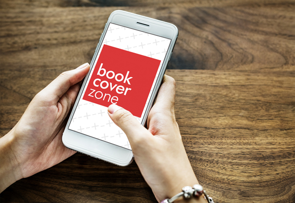 Woman Typing on Smartphone Mockup