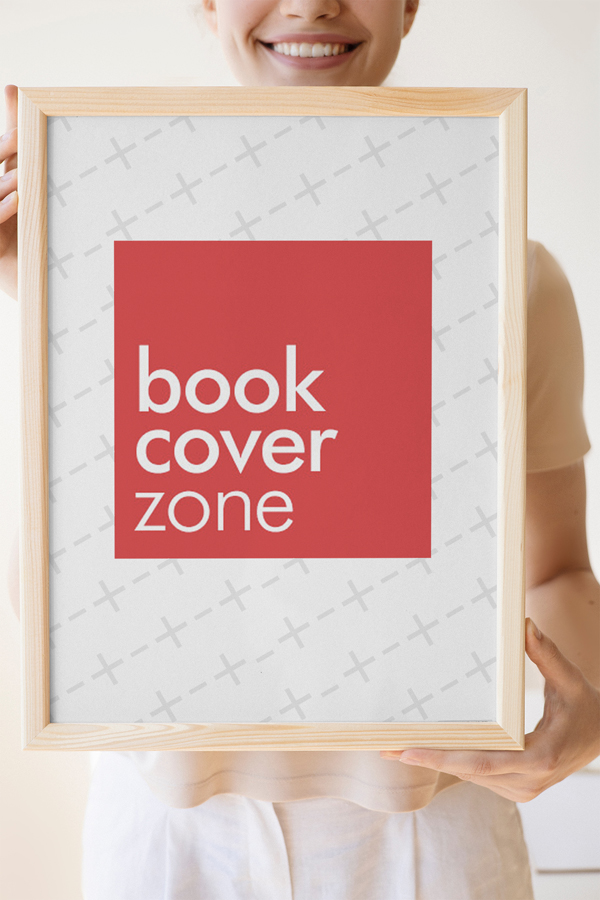 Women Holding Picture Frame Mockup