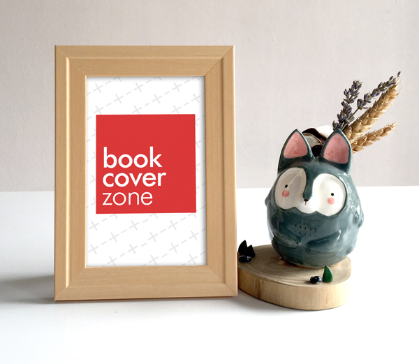 Wood Photo Frame Mockup