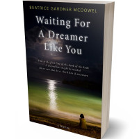 3D view of Premade Romance Book Cover - Cod Gray