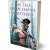 3D view of Premade Mystery & Thriller & Suspense Book Cover - Outer Space