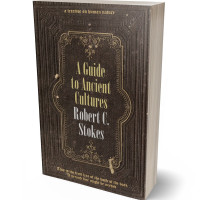 3D view of Premade Poetry Book Cover - Taupe