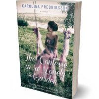 3D view of Premade Romance Book Cover - Bison Hide