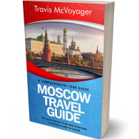 3D view of Premade Travel Book Cover - Steel Blue