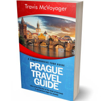 3D view of Premade Travel Book Cover - Steel Blue