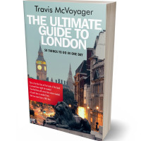 3D view of Premade Travel Book Cover - Edward