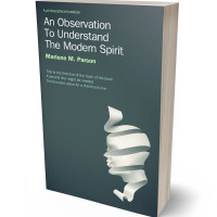 3D view of Premade Politics & Law & Society Book Cover - Limed Spruce