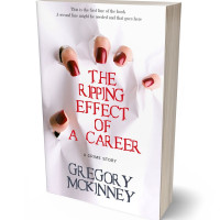 3D view of Premade Chick Lit Book Cover - Lola