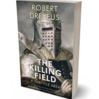 3D view of Premade Historical Book Cover - Fuscous Gray