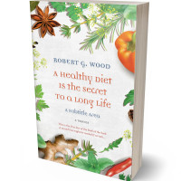 Tablet view of Hippie Green #202 - Premade Health & Dieting & Fitness Book Cover