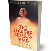 3D view of Premade Horror Book Cover - Thunder