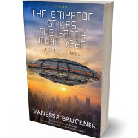 Tablet view of Ship Gray #281 - Premade Science Fiction Book Cover