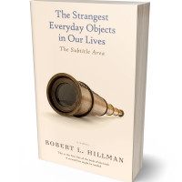 3D view of Premade Travel Book Cover - Champagne