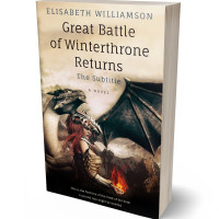 3D view of Premade Fantasy Book Cover - Woodsmoke