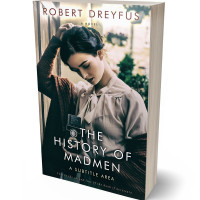 3D view of Premade Historical Book Cover - Vanilla