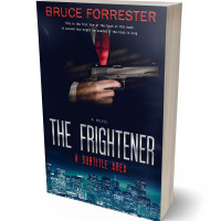 3D view of Premade Action & Adventure Book Cover - Ebony