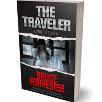 3D view of Premade Horror Book Cover - Eunry