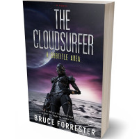 Tablet view of Steel Gray #623 - Premade Science Fiction Book Cover