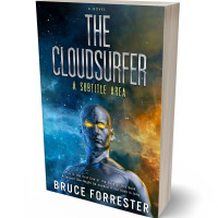 3D view of Premade Science Fiction Book Cover - Gable Green