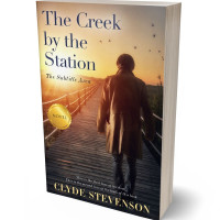 3D view of Premade Mystery & Thriller & Suspense Book Cover - Gold Sand