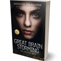 3D view of Premade Mystery & Thriller & Suspense Book Cover - Rodeo Dust