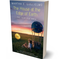 3D view of Premade Fantasy Book Cover - Outer Space