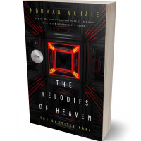 3D view of Premade Science Fiction Book Cover - Cod Gray