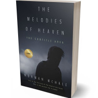 3D view of Premade Mystery & Thriller & Suspense Book Cover - Shark